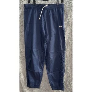 90's Nike Track Pants Navy Blue Athletic Joggers Youth‎ Size G L 14-16